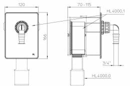 Sifono HL4000 pajungimo komplektas 1 HL4000.1