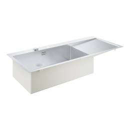 Grohe nerūdijančio plieno plautuvė K1000, dubuo 71 x 40 cm, dubuo kairėje