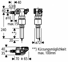 Prileidimo mechanizmas RAPID potinkiniams bakeliams