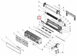 Gree Hansol 5,0 kW žaliuzi swing varikliukas 1501208603