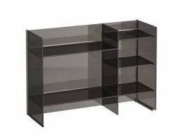 Kartell by LAUFEN Lentynų modulis Sound-rack 530x750x260 mm, dūmo