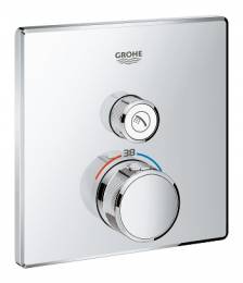 Virštinkinė dušo maišytuvo Grohtherm SmartControl dalis, chromas