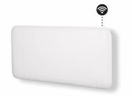 Plieninis panelinis šildytuvas Mill Invisible su WIFI, 1500W, baltas