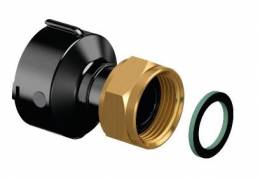 Uponor Aqua PLUS žalvarinis adapteris PPM 1"FT-3/4"SN