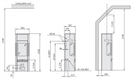 Krosnelė CONTURA C896G:1 Style, korpusas juodos spalvos, kompl (998485, 998662, 998655)